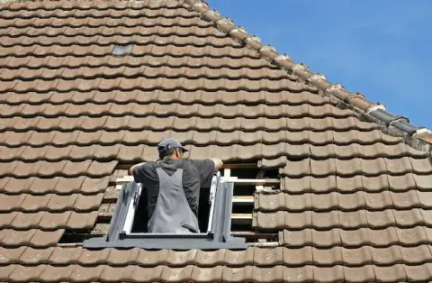Pose de velux - Ambronay